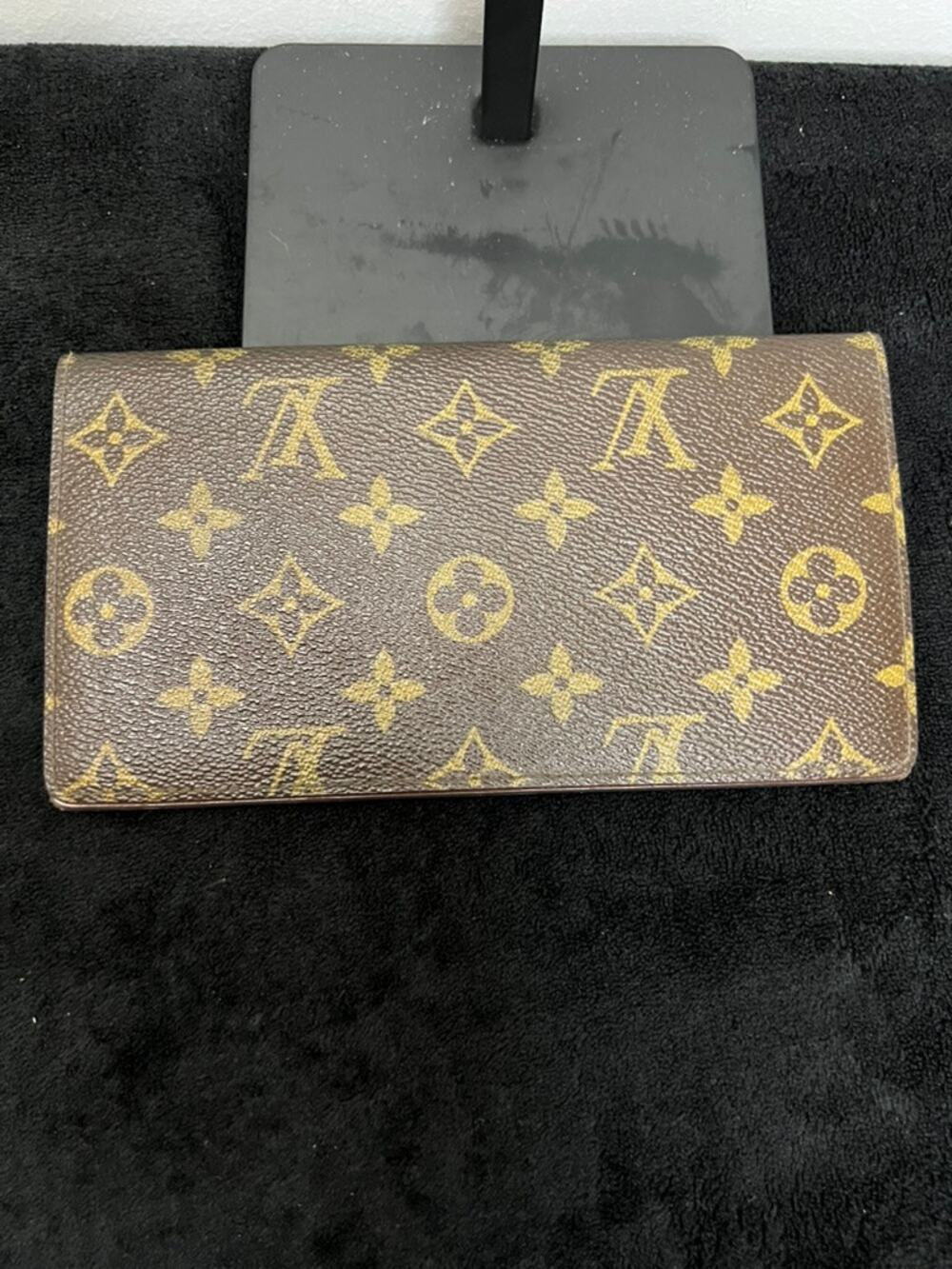 Louis Vuitton Vintage Monogram Canvas Long Bifold Wallet Made In France - Picture 1 of 6